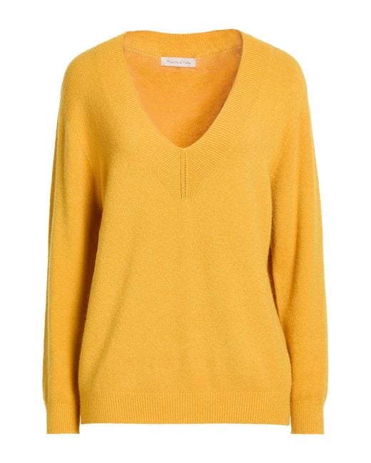 Pullover Manila Grace de color Yellow