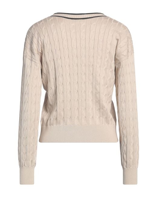 Brunello Cucinelli Natural Jumper