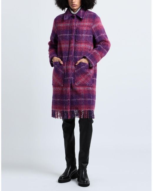 Woolrich Purple Coat