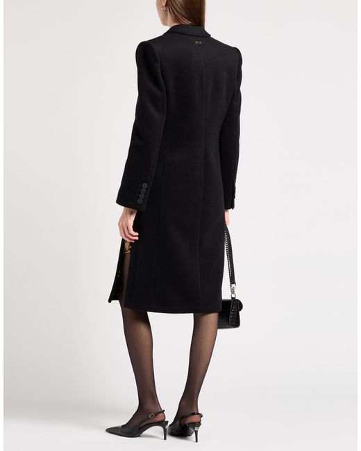 Versace Jeans Couture Black Coat Polyester