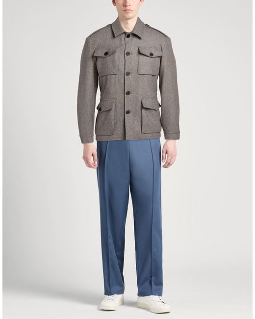 Drumohr Gray Jacket for men