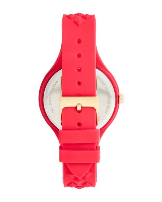Reloj De Pulsera Versus  de color Red