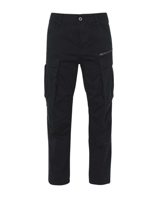 G-Star Blue Pants Cotton, Elastane for men