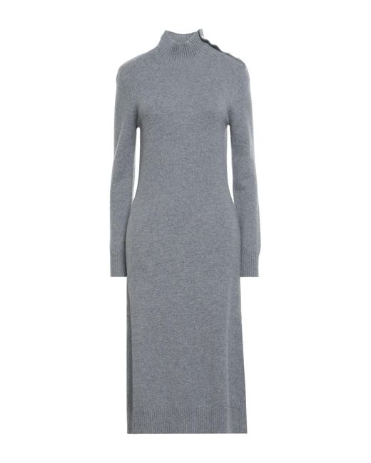 Maje Gray Midi-Kleid