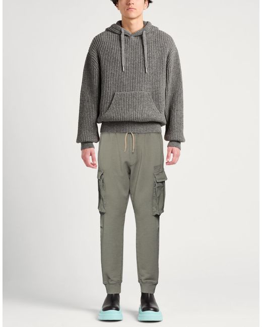 DSquared² Gray Pants Cotton for men
