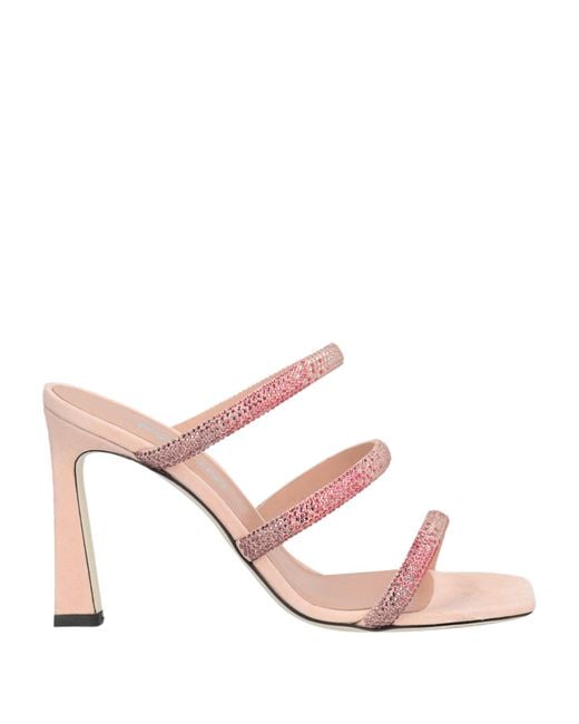 Pollini Pink Sandals