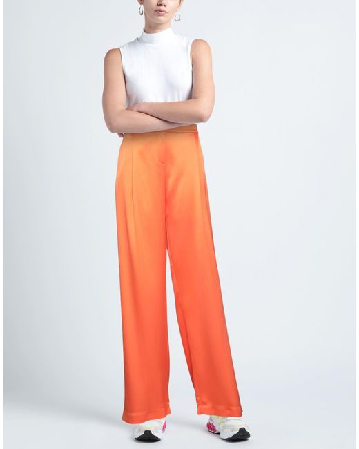 Patrizia Pepe Orange Pants