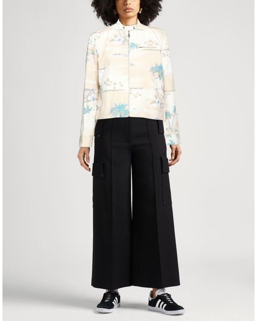 Maison Kitsuné White Jacket Cotton