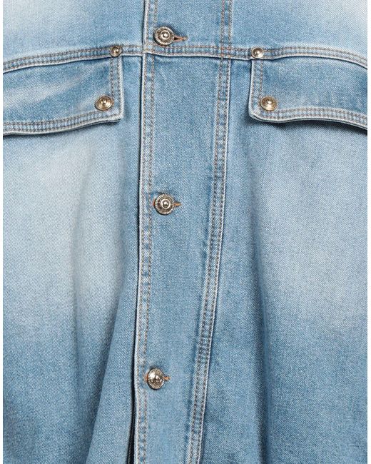 Versace Jeansjacke/-mantel in Blue für Herren