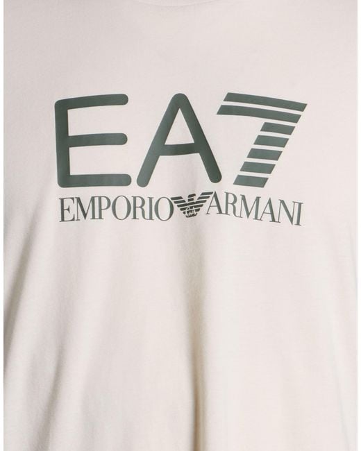 EA7 Black T-Shirts for men