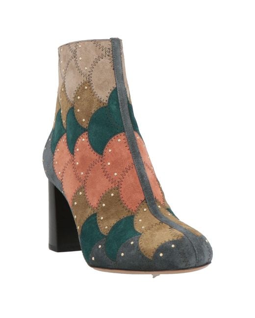 Chloé Brown Stiefelette