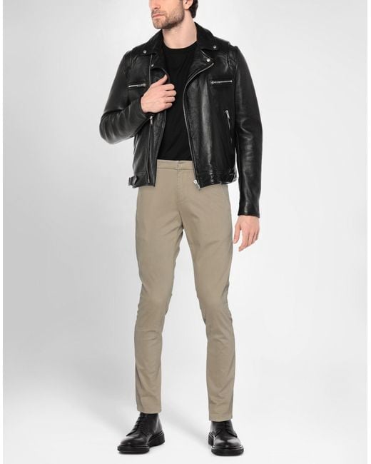 Dondup Natural Dove Pants Cotton, Elastane for men