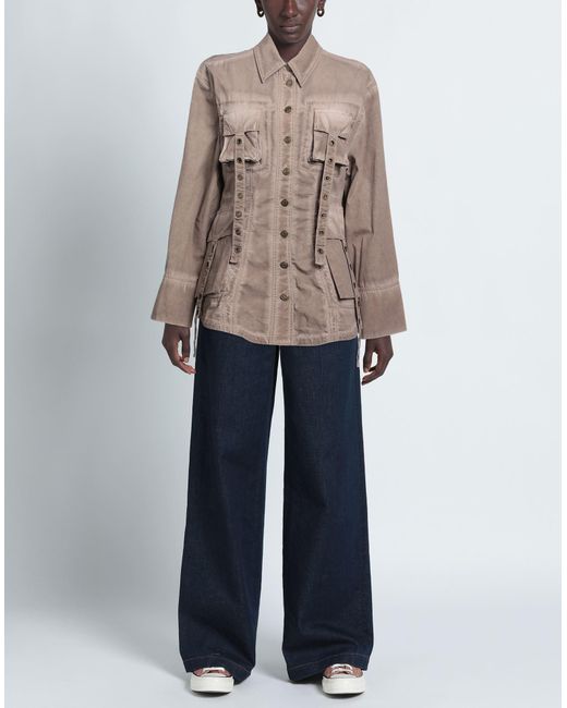 Blumarine Brown Light Jackets