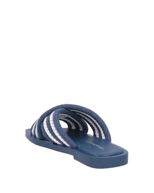 Emporio Armani Blue Sandals