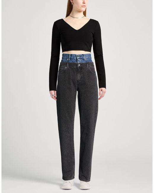 Sandro Black Jeans Cotton