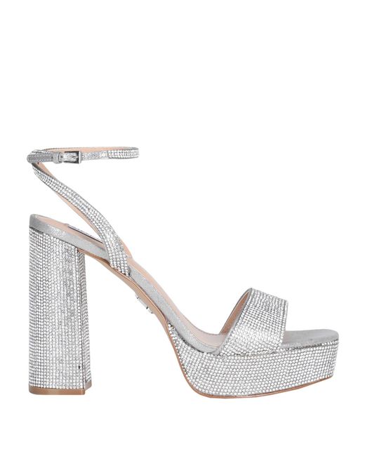 Steve Madden White Sandals