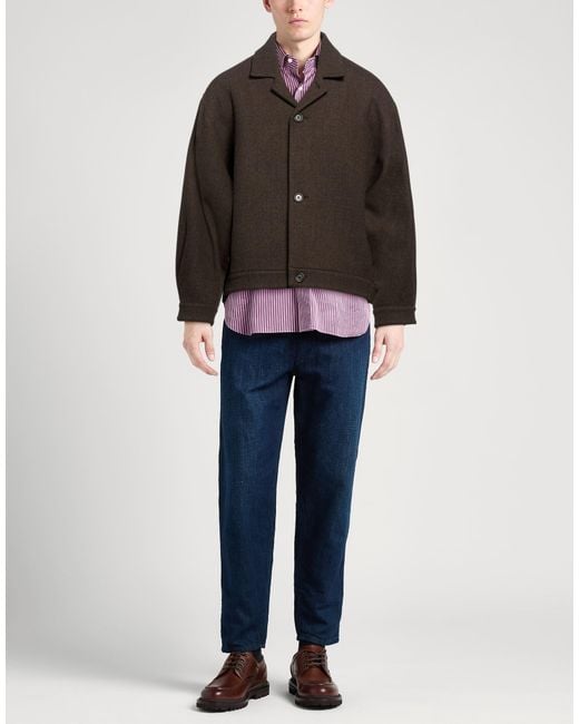 Amomento Brown Jacket for men