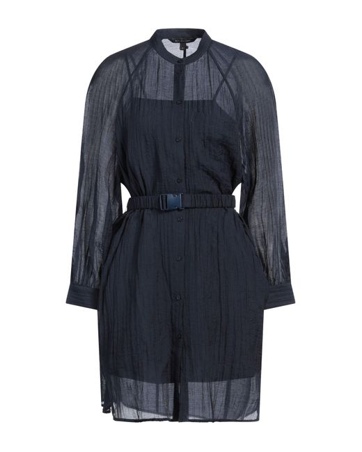 ARMANI EXCHANGE Blue Mini Dress