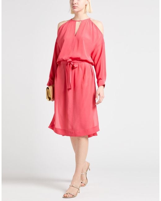 8pm Pink Midi Dresses