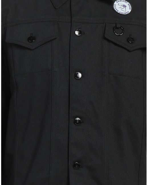 Fred Perry Black Denim Outerwear for men