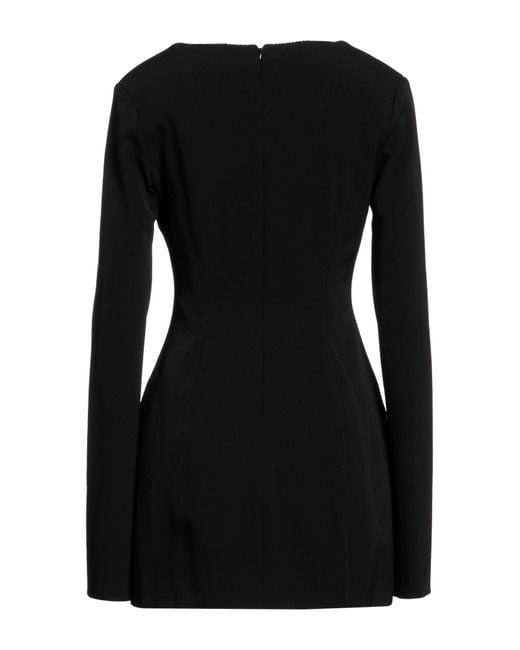 Acne Black Mini Dress