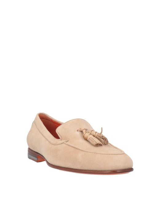 Santoni Pink Loafer for men