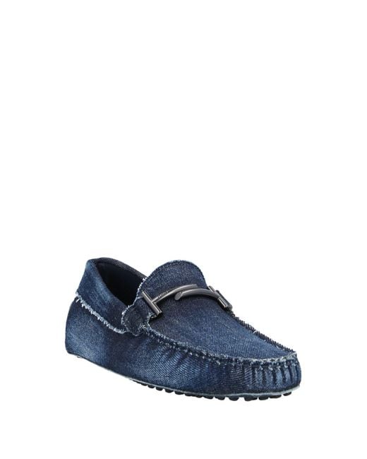 Tod's Blue Loafers for men