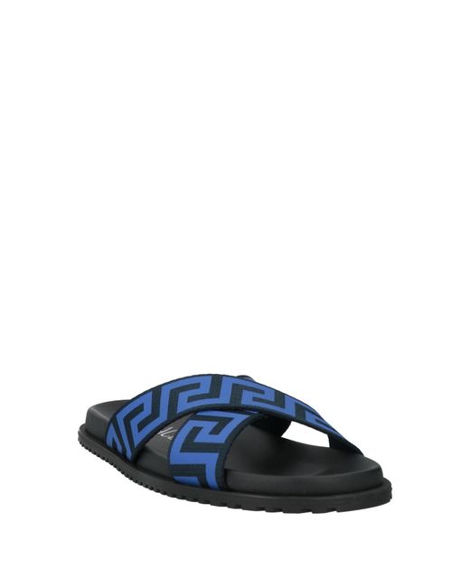 Versace Blue Sandals for men