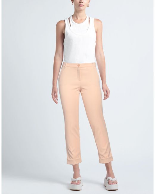 Xandres Natural Blush Pants Polyester, Recycled Polyester
