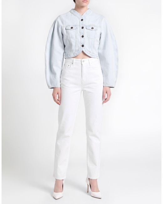 ROTATE BIRGER CHRISTENSEN Blue Sky Denim Outerwear Organic Cotton