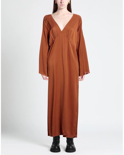 Momoní Brown Maxi Dress