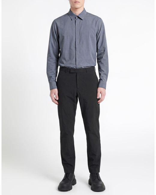 PT Torino Blue Pants Cotton, Polyamide, Elastane for men