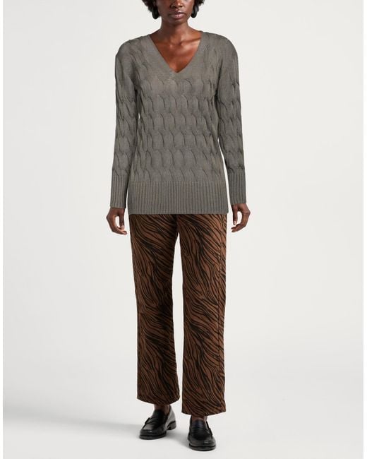 Pullover Alpha Studio de color Gray