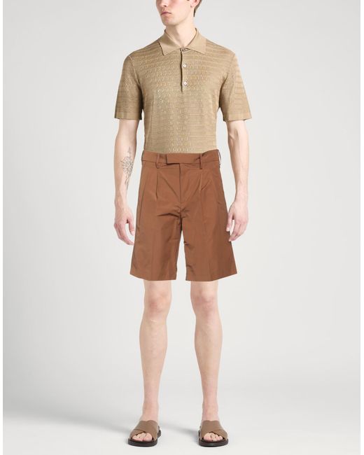 Roberto Collina Shorts & Bermudashorts in Brown für Herren