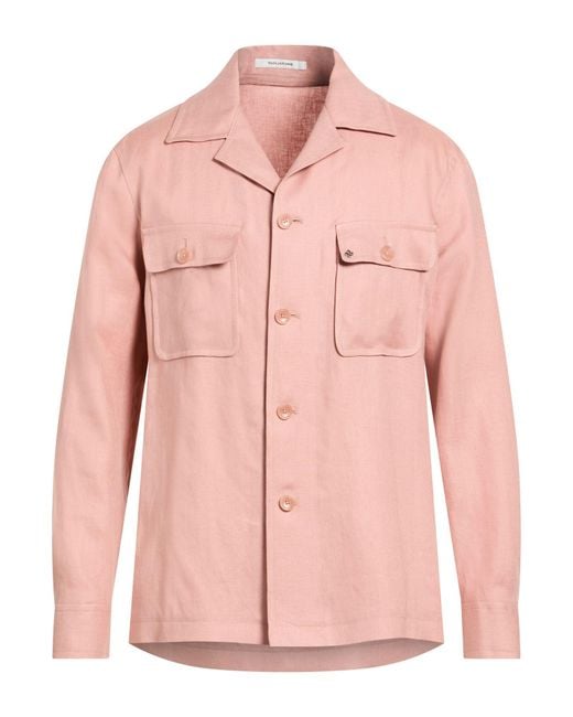 Tagliatore Pink Shirts for men