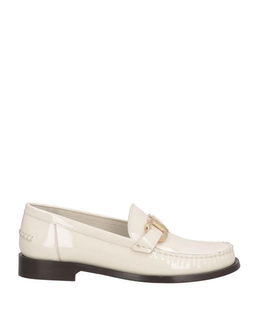 Ferragamo White Loafer