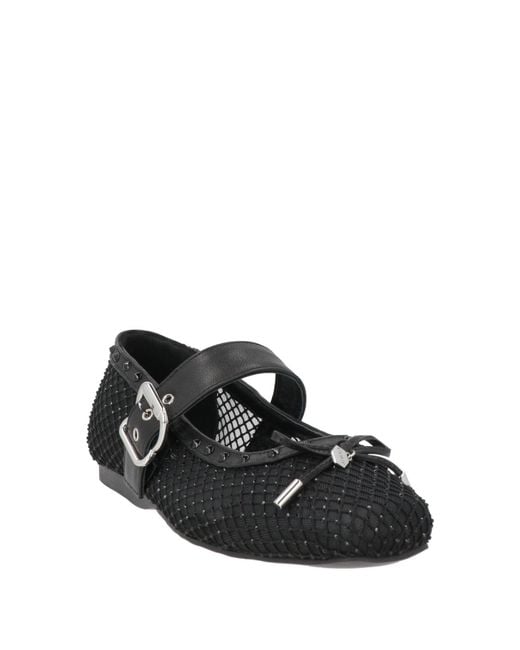Cult Black Ballet Flats