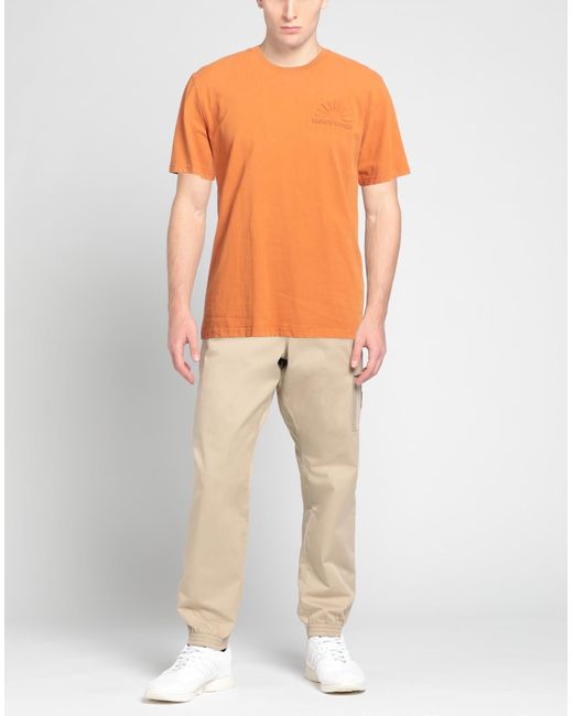 WOOD WOOD Orange T-shirt for men