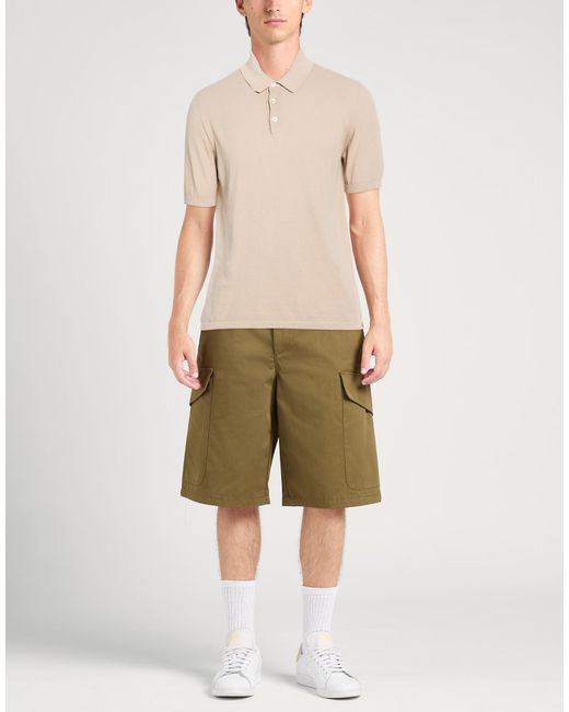 Polo Eleventy de hombre de color Natural