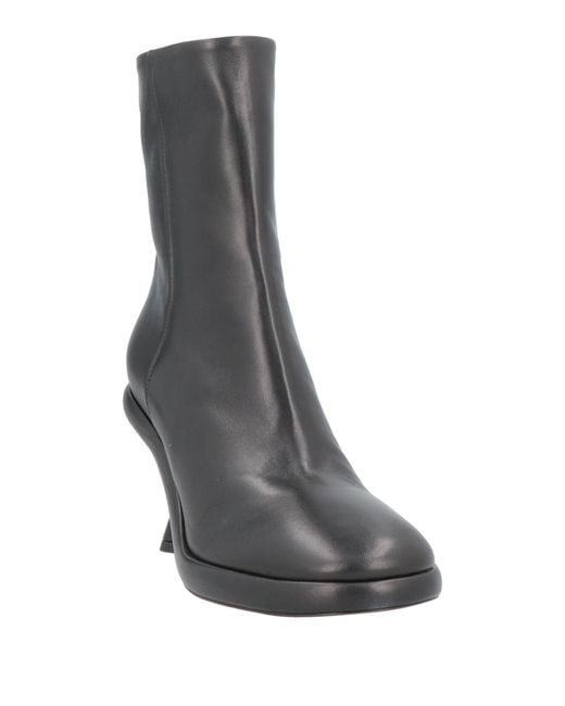 Wandler Gray Ankle Boots