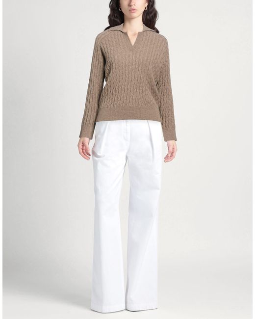 Pullover Purotatto de color Brown