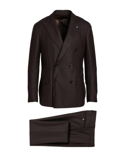 Lardini Black Suit for men