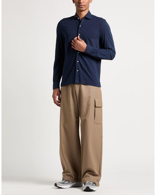 Panicale Blue Shirts for men