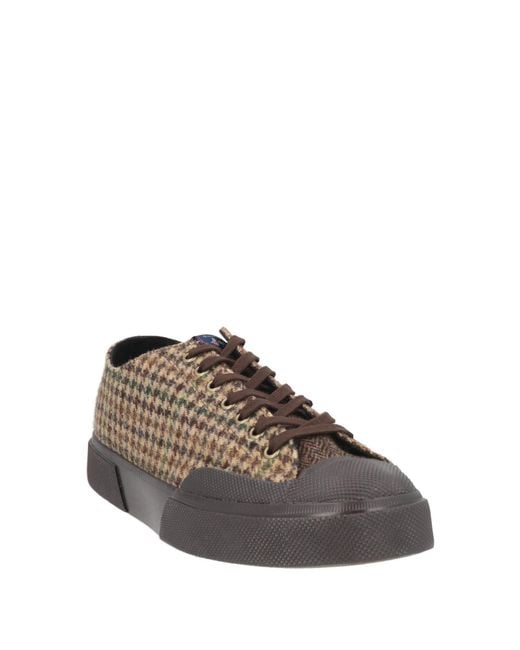Superga Brown Sneakers Textile Fibers for men