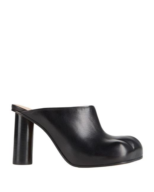 J.W. Anderson Black Mules & Clogs