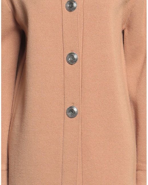 Siste's Natural Camel Coat Viscose, Polyester, Polyamide