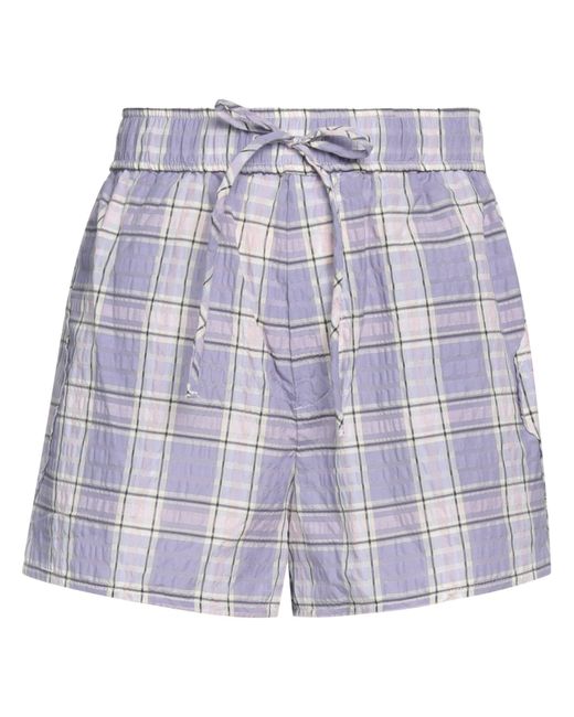 Ganni Purple Shorts & Bermuda Shorts
