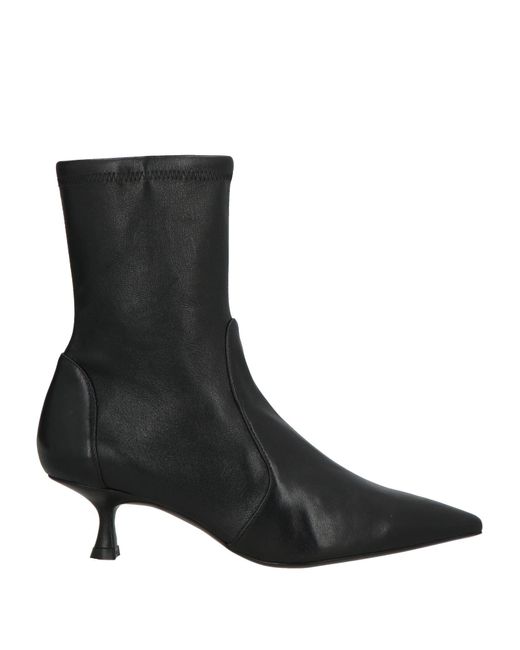 Stuart Weitzman Black Ankle Boots