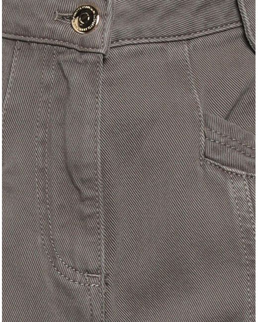 Pantalon en jean Elisabetta Franchi en coloris Gray