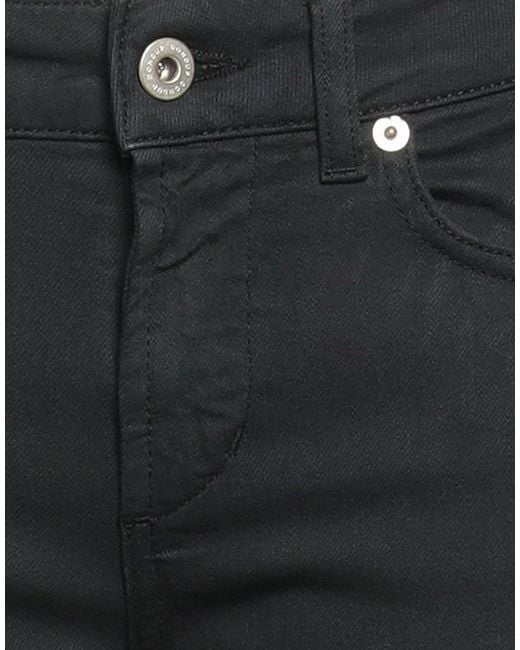 Dondup Black Jeans Cotton, Elastane